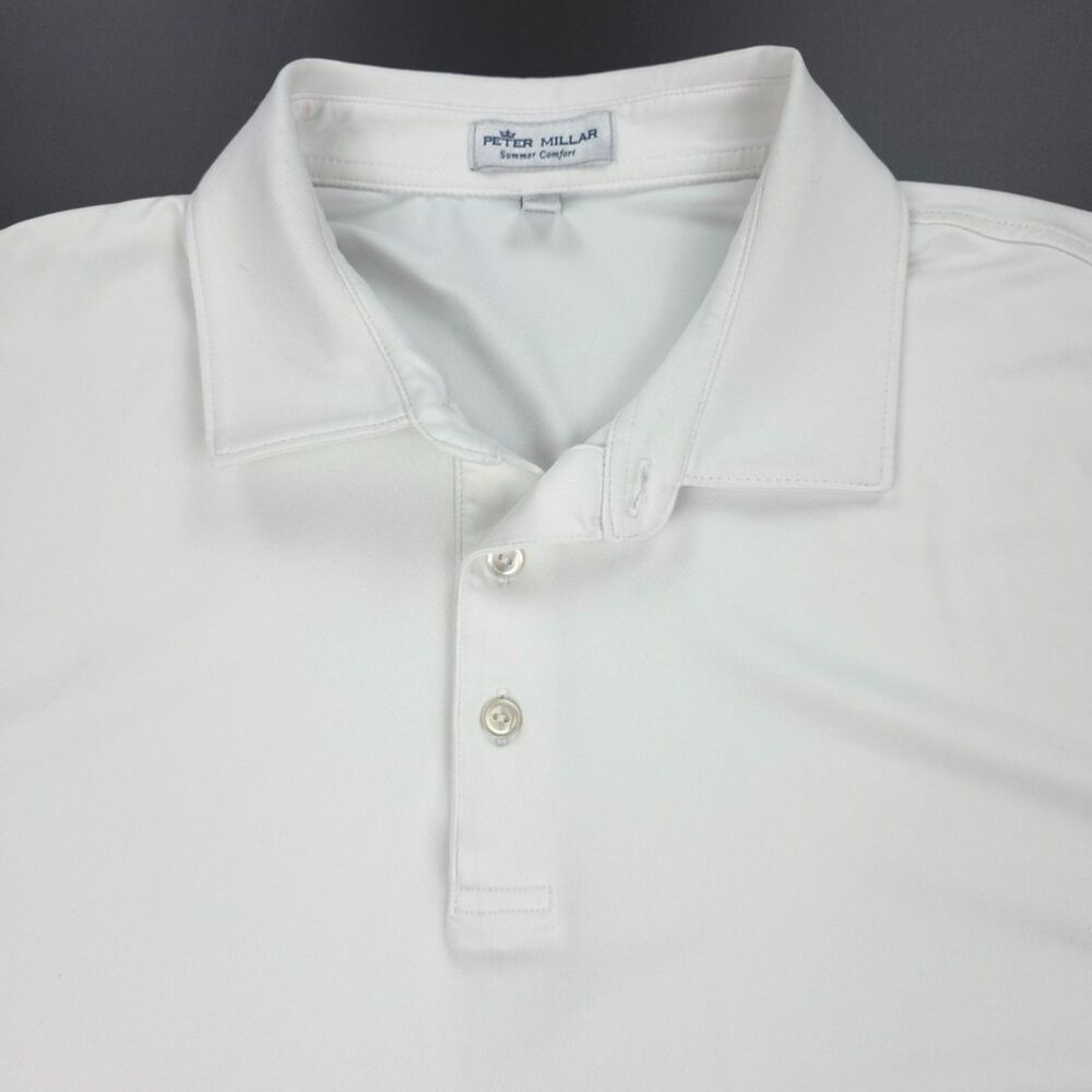 Peter Millar Solid Performance Jersey Polo Old Mo… - image 3